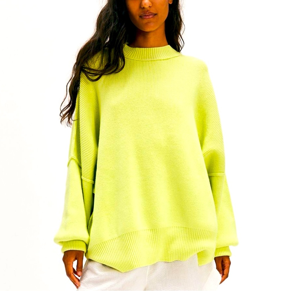Free people easy street tunic sweater sz m worn once